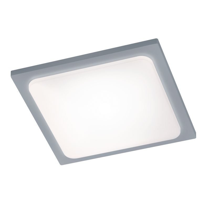 LED-kattovalaisin Trave 250x250x50 mm titaani