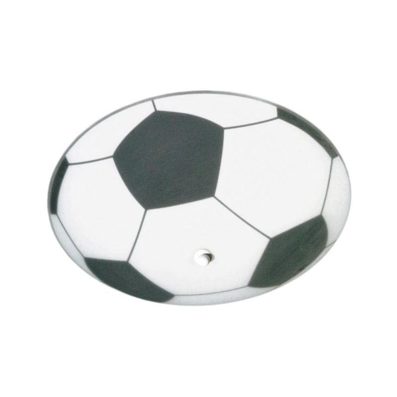 Pholc Plafondi Fotboll Ø 360x170 mm valkoinen/musta